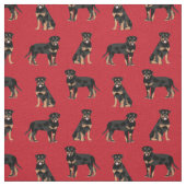Rotweishund Stoff (Muster)