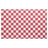Rotweiße Markierquadratische Karo-Muster Stoff (Fat Quarter (45,7 x 55,9 cm))