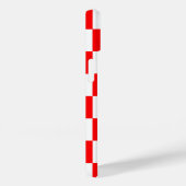 Rotweiße Schachtel-Karo-Muster Case-Mate iPhone Hülle (Rückseite / Rechts)