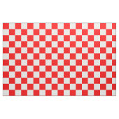 Rotweiße Schachtel-Karo-Muster Stoff (Fat Quarter (45,7 x 55,9 cm))