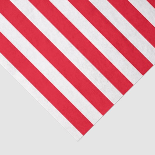 Rotweiße Streifen gestreiftes Muster Zirkus Seidenpapier (Ausschnitt)