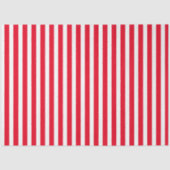 Rotweiße Streifen gestreiftes Muster Zirkus Seidenpapier (Vorderseite)