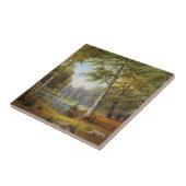 Rotwild am Waldteich Fliese (Seite)