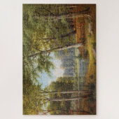Rotwild am Waldteich Puzzle (Vertikal)