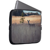 Rotwild auf dem Gebiet Laptopschutzhülle (Vorne Rechts)