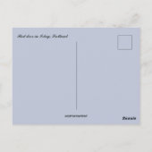 Rotwild auf Islay Schottland Postkarte (Rückseite)