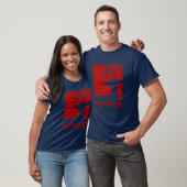 Rotwild-Bier-Rot - Polyflower 2009 T-Shirt (Unisex)