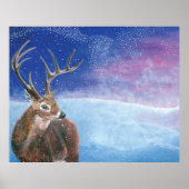 Rotwild (Cervus elaphus) Poster (Vorne)