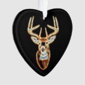 Rotwild-digitaler Energie-Hauptgeist Ornament (Vorderseite)