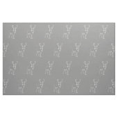 Rotwild-Druck-Gewebe Stoff (Fat Quarter (45,7 x 55,9 cm))