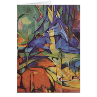 Rotwild - Franz Marc
