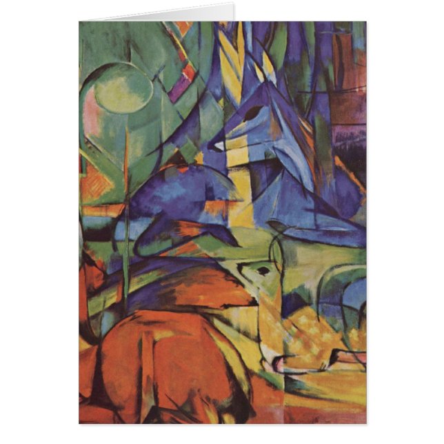 Rotwild - Franz Marc (Vorne)