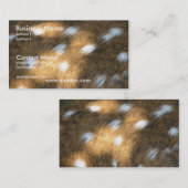 Rotwild-Haut-Druck-Visitenkarte Visitenkarte (Vorne/Hinten)