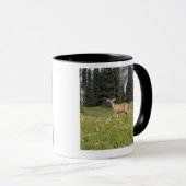 Rotwild im Paradies-Park Tasse (VorderseiteRechts)