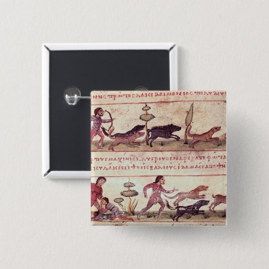 Rotwild-Jagd Button (Vorne & Hinten)