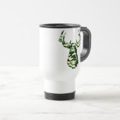 Rotwild-Jagd-Camouflage-Dollar Reisebecher (VorderseiteRechts)