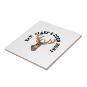 Rotwild-Jagd Fliese (Seite)