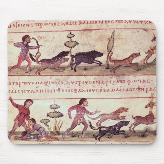 Rotwild-Jagd Mousepad (Vorne)