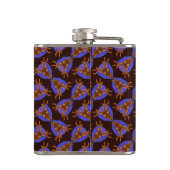 Rotwild-Jagd-Trophäe des Dollar-8-Point auf Flachmann (Rückseite)