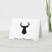 Rotwild-Jagd-Vatertags-Karten Karte (Rückseite)