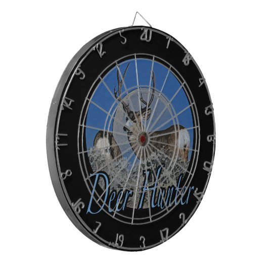 Rotwild-Jäger Dartscheibe (Vorderseite Links)