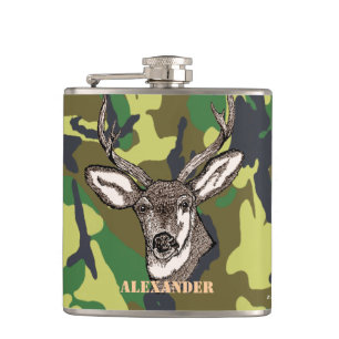 Rotwild-Jäger-Waldtarnungs-Dollar Flachmann