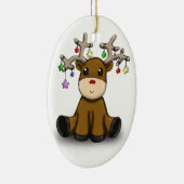 Rotwild Keramikornament (Rechts)