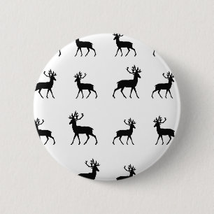 Rotwild kopieren in Schwarzweiss Button
