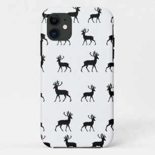 Rotwild kopieren in Schwarzweiss Case-Mate iPhone Hülle