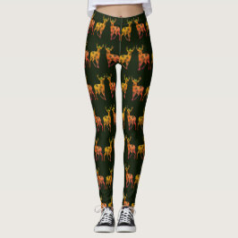 Rotwild-kundenspezifische Leggings-frohe Leggings