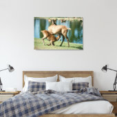 Rotwild Leinwanddruck (Insitu (Schlafzimmer))