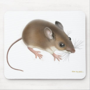 Rotwild-Maus Mousepad