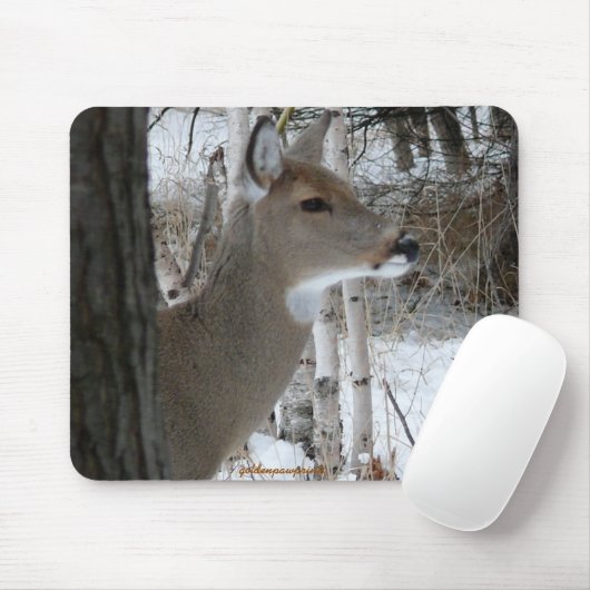 Rotwild-Mausunterlage Mousepad (Mit Mouse)