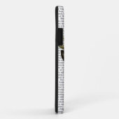 Rotwild mit roten Zylinder und dem Schnurrbart Case-Mate iPhone Hülle (Hinten/Rechts)