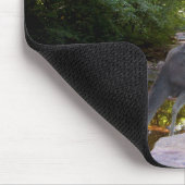 Rotwild-Nebenfluss Mousepad 01 (Ecke)