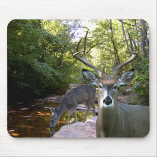 Rotwild-Nebenfluss Mousepad 01