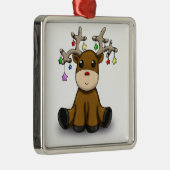 Rotwild Ornament Aus Metall (Rechts)