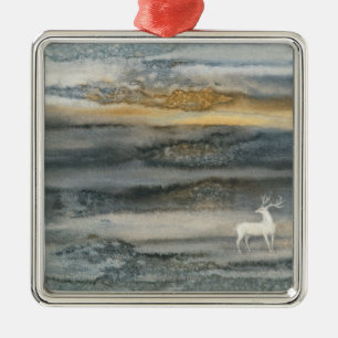 Rotwild Ornament Aus Metall