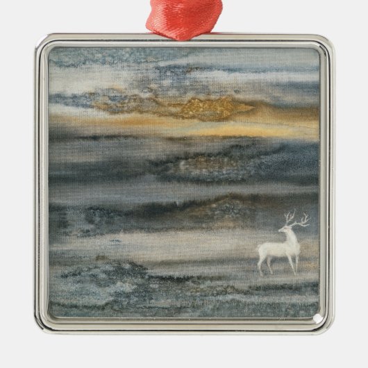 Rotwild Ornament Aus Metall (Vorne)