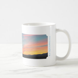 Rotwild-Schlucht-Sonnenuntergang Kaffeetasse