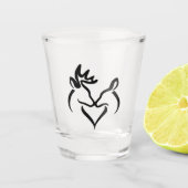 Rotwild Schnapsglas (Vorderseite)