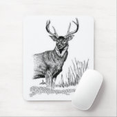 Rotwild stehend mousepad (Mit Mouse)