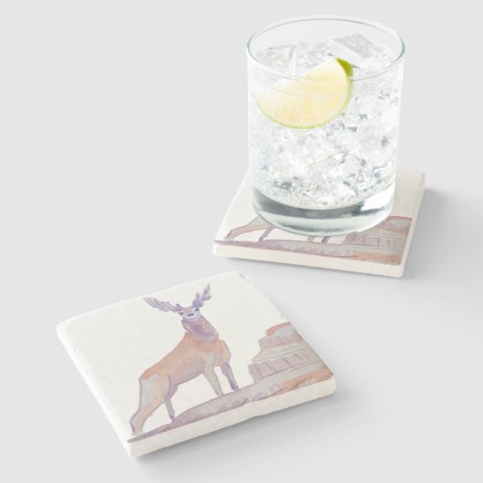 Rotwild Steinuntersetzer (Seitenansicht)