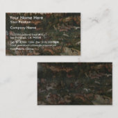 Rotwild-und Eber-Jagd durch Cranach D. Ä. Lucas Visitenkarte (Vorne/Hinten)