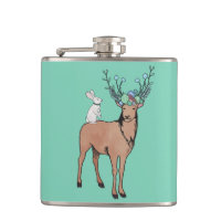 Rotwild-und Kaninchen-Flasche