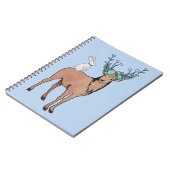 Rotwild und Kaninchen Notizblock (Linke Seite)