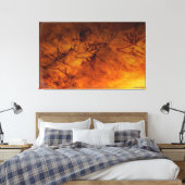 Rotwild von Lascaux Leinwanddruck (Insitu (Schlafzimmer))