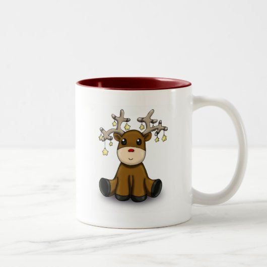 Rotwild Zweifarbige Tasse (Rechts)