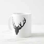 Rotwildgeweihe Kaffeetasse (Vorderseite Links)
