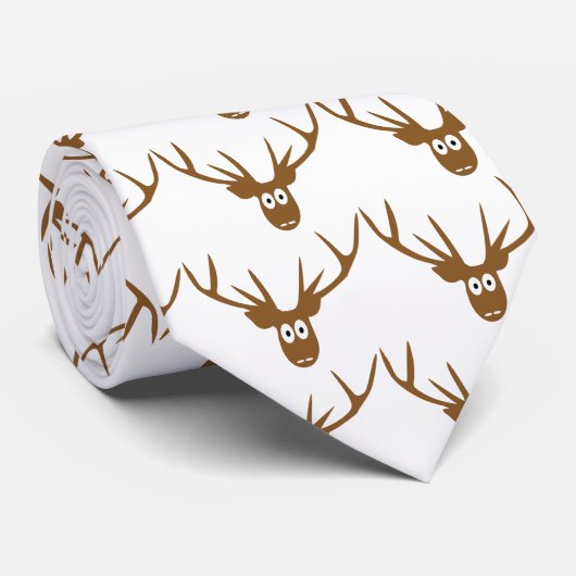 Rotwildhauptgeweih Krawatte (Gerollt)